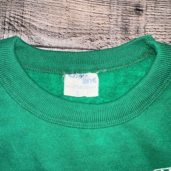 🏈Rare Vintage Chalk Line NFC East Football Crewneck Pullover Sweater | L - Picture 6 of 7